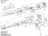 Bosch 0 602 414 171 ---- H.F. Screwdriver Spare Parts